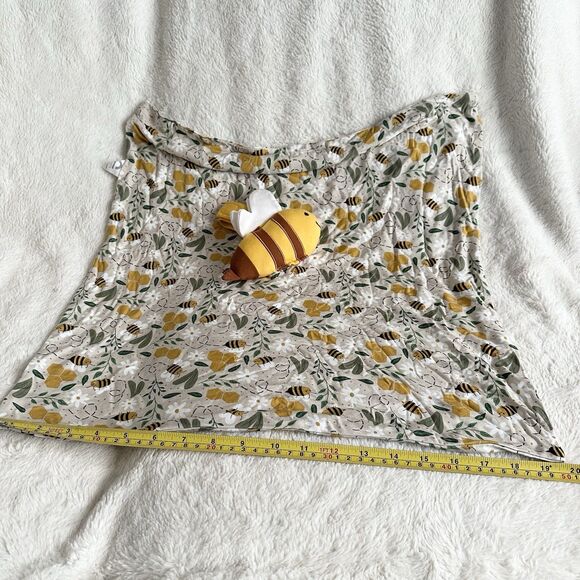 Emerson Happy Honey Bee Baby Lovey Viscose Bamboo 20” Soft Bumblebee Toy - Picture 5 of 5